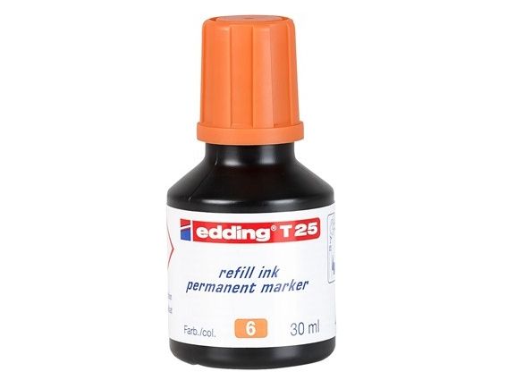 Edding Permanentmarker Nachfülltinte E-T 25 Edding, Orange