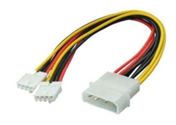 Shiverpeaks Molex 4-Pin/Mini Spox 4-Pin, Molex (4-Pin), Mini Spox (4-Pin), Hanstik, Hunstik, Lige, Lige