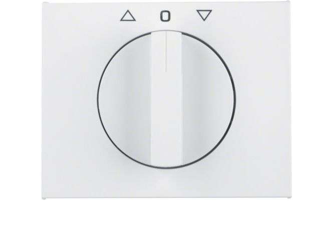 Berker 1077710900, Hvid, Termoplast, Skrueløs, Berker, Blank, K.1