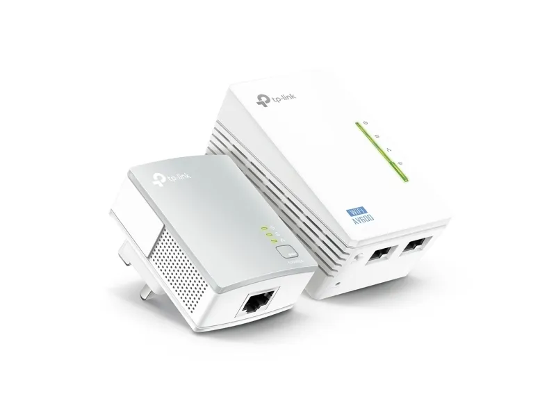 TP-Link TL-WPA4220KIT AV500 WiFi Powerline Extender - Starter Kit - PowerLine adaptersats - HomePlug AV (HPAV) - Wi-Fi - vägginsticksbar | Datortillbehör - Nätverk - HomePlug/Powerline | GameStuff