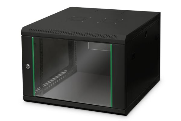 Digitus Dynamic Basic Dn-19 07U-6/6-Ec-Sw - Rack Kabinet - Vægmonterbar - Ral 9005 - 7U - 19"