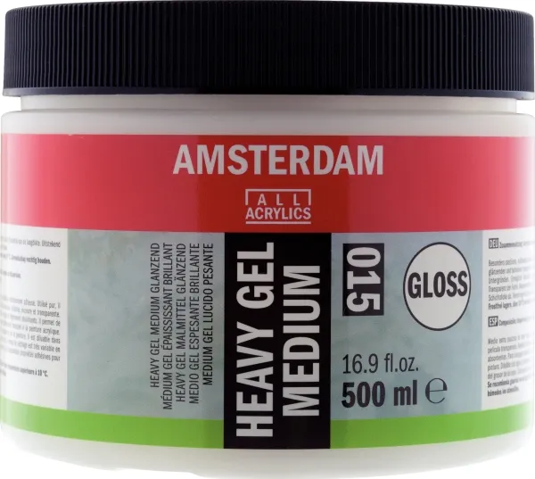 Amsterdam Heavy gel medium gloss 015 jar | Skola & Hobby - Konstmaterial - Tillsatser | GameStuff