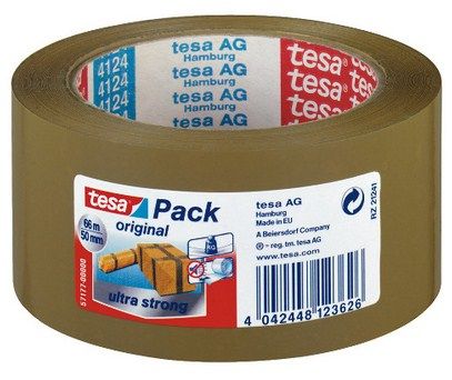 Tesa 57177, 66 M, Braun, Pvc, 50 Mm, 1 Stück(E)