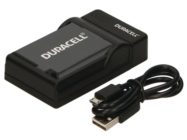 Duracell - USB-batteriladdare - 1 x batterier laddas - svart - för Fujifilm NP W126 | EL Artiklar - Batteri - Batteriladdare | GameStuff