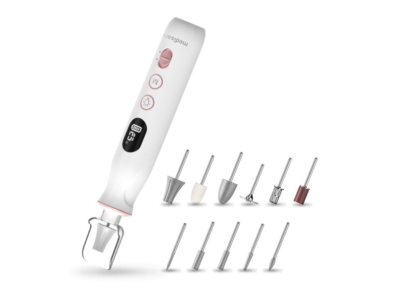 Medisana MP 940 Manicure-Pedicure Sæt - Inkl. LED-lys - 10 Dele
