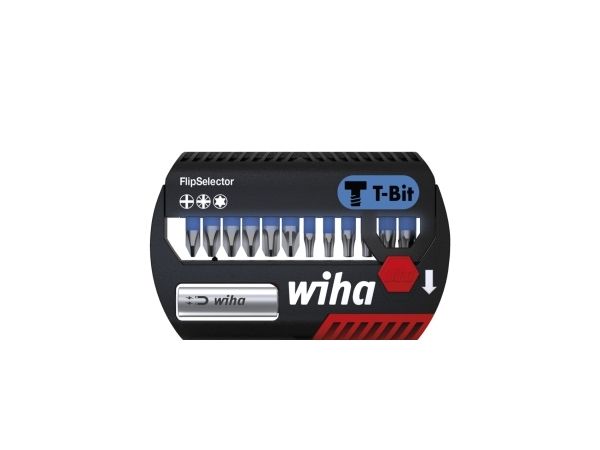 Wiha 41824, 14 Stück(E), Phillips, Pozidriv, Torx, Ph 1, Ph 2, Ph 3, Pz 2, T10, T15, T20, T25, T30, T40, 150 G
