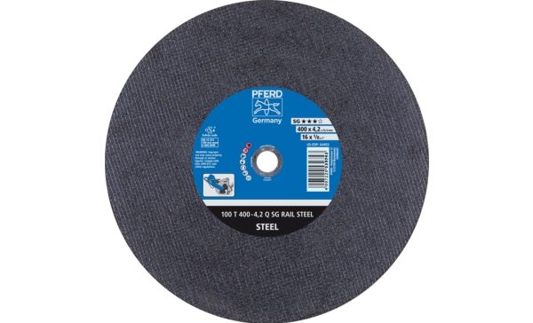 Pferd Rail Cut-Off Wheel Sg Rail Steel, 40 Cm, 10 Stk