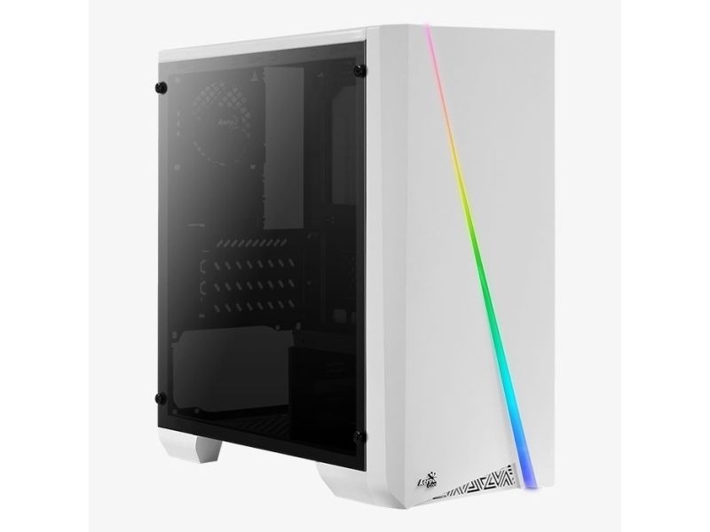 Aerocool Cylon Mini, Mini Tower, Pc, Weiß, Micro Atx, Mini-Itx, Stahl, Blau, Grün, Rot