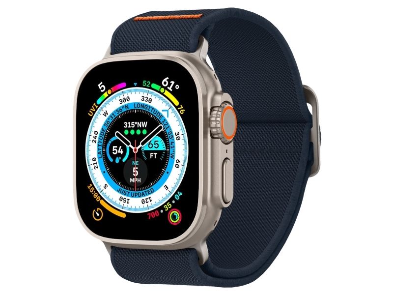 Spigen Amp05984, Urrem, Apple, Apple Watch Ultra (49Mm) Apple Watch Series 8 / 7 (45Mm) Apple Watch Series Se / 6 / 5 / 4 (44Mm)..., Stof, Nylon, Rus