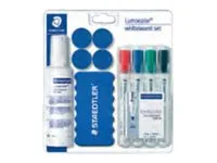 Whiteboard Start-kit Staedtler Lumocolor 613 - komplett tillbehörssats | Skrivredskap - Märkpennor - Permanent Marker | GameStuff