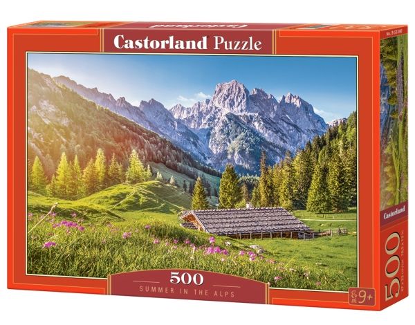 Castorland Puzzle 500 Sommer In Den Alpen
