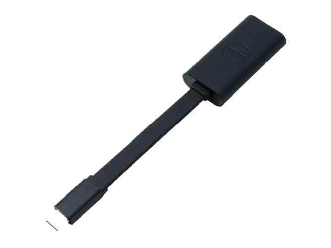 Dell - Netværksadapter - Usb-C - Gigabit Ethernet - Sort