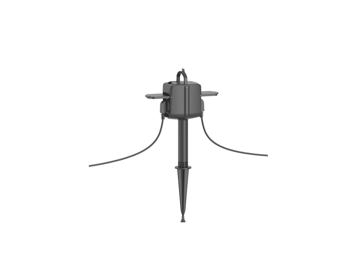 Woox R6079, Typ F, -10 - 40 °C, Schwarz, Kupfer, Polypropylen (Pp), Polyvinylchlorid (Pvc), Gummi, Ip44, 230 V