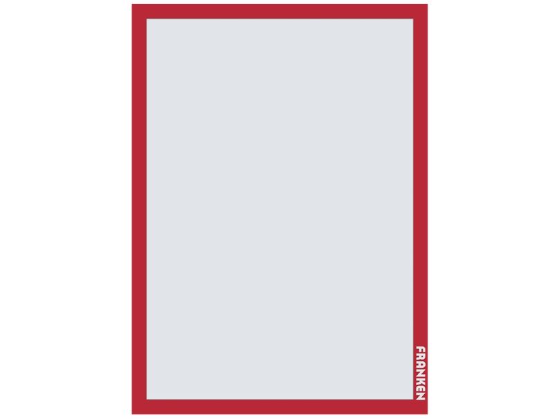 Franken Aushangrahmen Pro A3, Tafelrahmen, Rot, A3, Wand, 470 Mm, 10 Mm