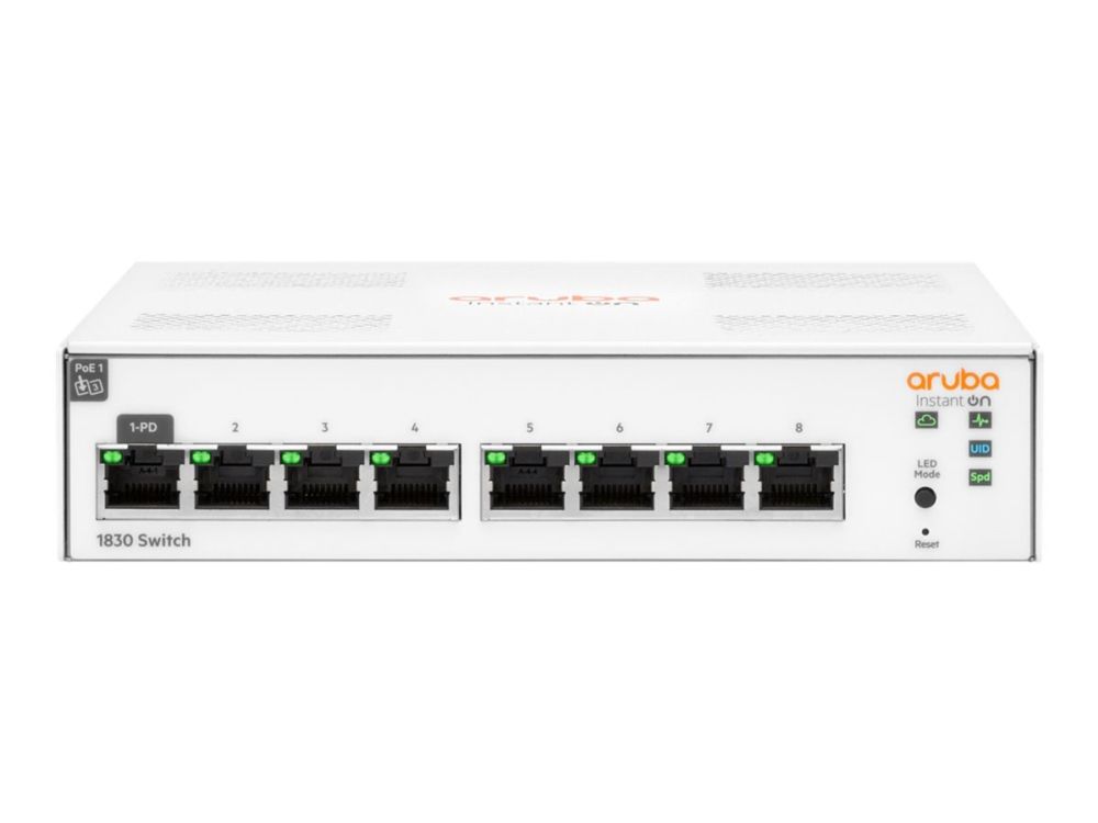 HPE Networking Instant On 1830 8G Switch - Switch - smart - 8 x 10/100/1000 - desktop