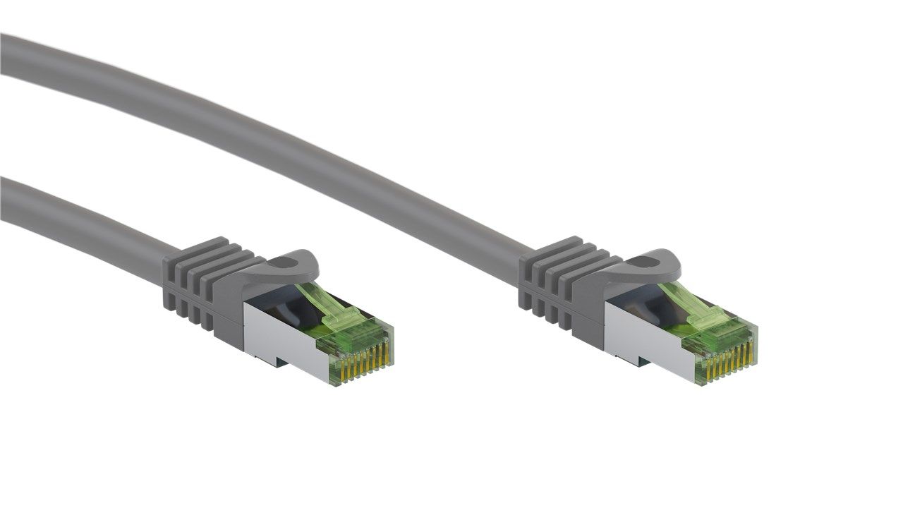 Wentronic 61121, 15 M, Cat8.1, F/Ftp (Fftp), Rj-45, Rj-45