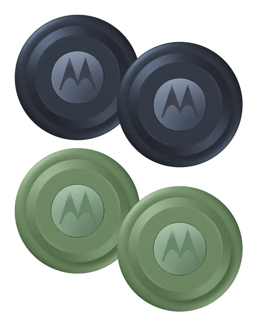 Bluetooth-tracker Motorola Moto Tag 4-Pack - Jade Green + Midnight Blue