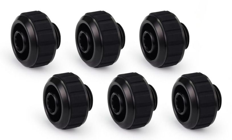 Alphacool Apex Grip, Montering, Messing, Sort, 1/4", Cpu, Gpu, 18,5 Mm
