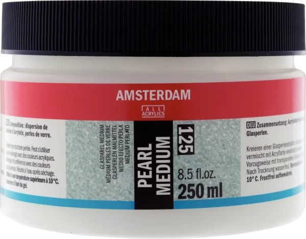 Amsterdam Pearl medium 125 jar | Skola & Hobby - Konstmaterial - Tillsatser | GameStuff