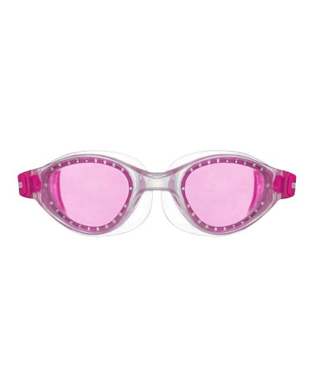 Arena Jr Cruiser Evo Svømmebriller 2510/510, Halvgennemsigtig Rosa