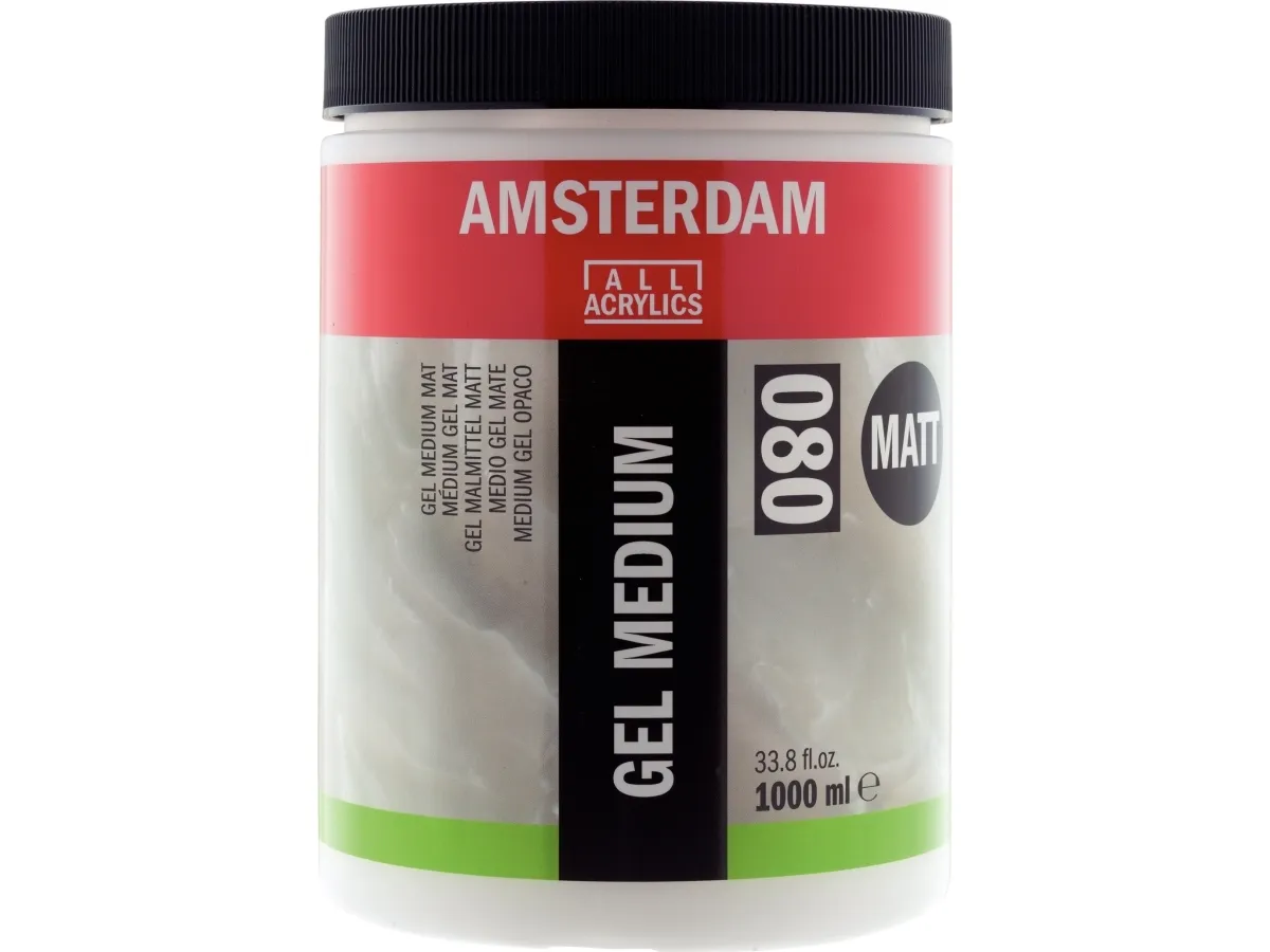 Amsterdam Gel medium matt 080 jar | Skola & Hobby - Konstmaterial - Tillsatser | GameStuff