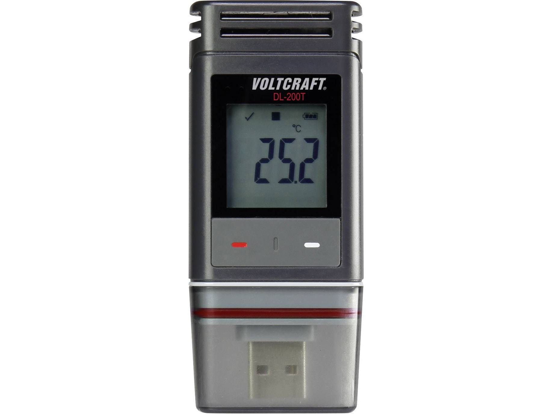 Voltcraft Dl-200T Temperatur-Datenlogger Mål Temperatur -30 Bis +60 °C Pdf-Funktion