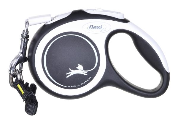 Flexi New Comfort Xs Bånd 3 M, 12 Kg, Sort