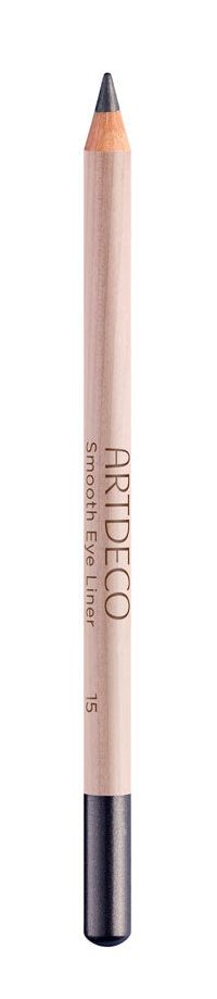 ARTDECO Smooth Eye Liner, Blyant, Grå, Volcanic Ash, 1,4 g, Jojoba olie, Parabener, Duft, Silikone, Talkum, Genetisk modificeret organisme (GMO), Mineralolie
