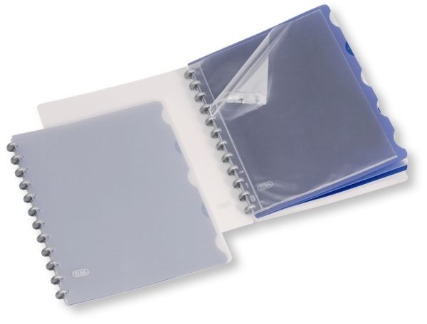 Elba Vario-Zipp Ringbinder Image Profi Farblos, A4, Transparent, 2,1 Cm, 248 X 20 X 316 Mm