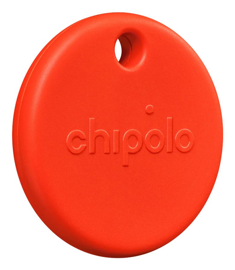 Chipolo RWS.0000003.000 tracker/finder til universal brug med Bluetooth, IP55 og CR2032 - rød