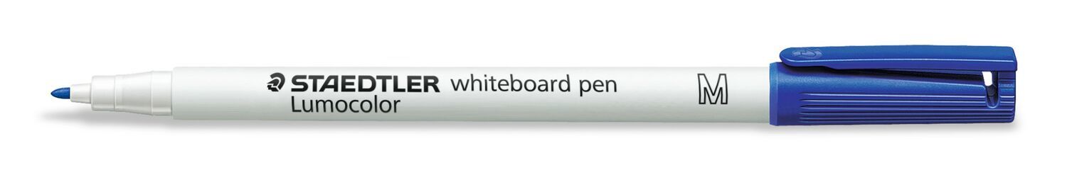 LUMOCOLOR 301 W/BOARD MARKER BLUE