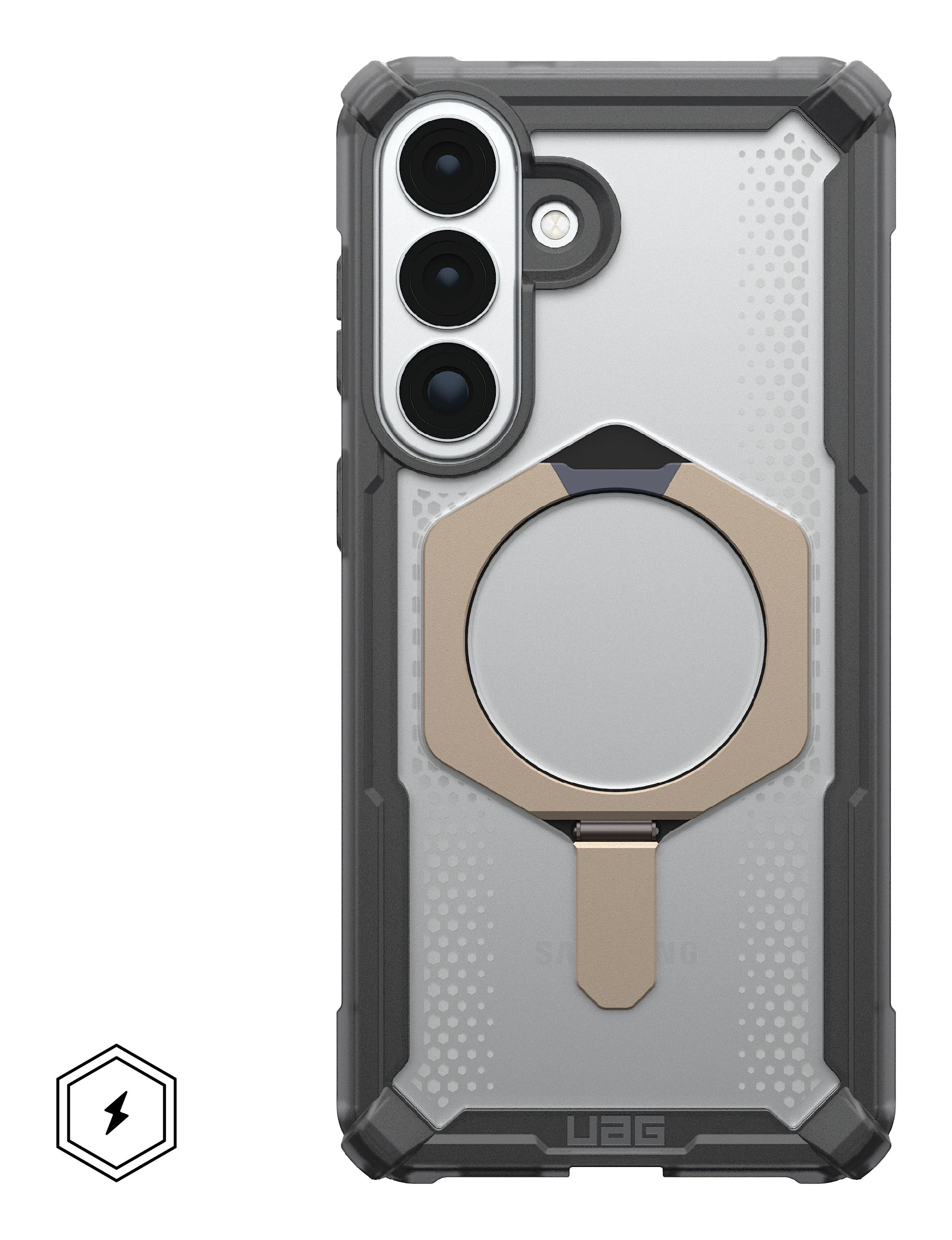 Urban Armor Gear Plasma Xte, Cover, Samsung, Galaxy S26, 16 Cm (6.3"), Aske, Titanium