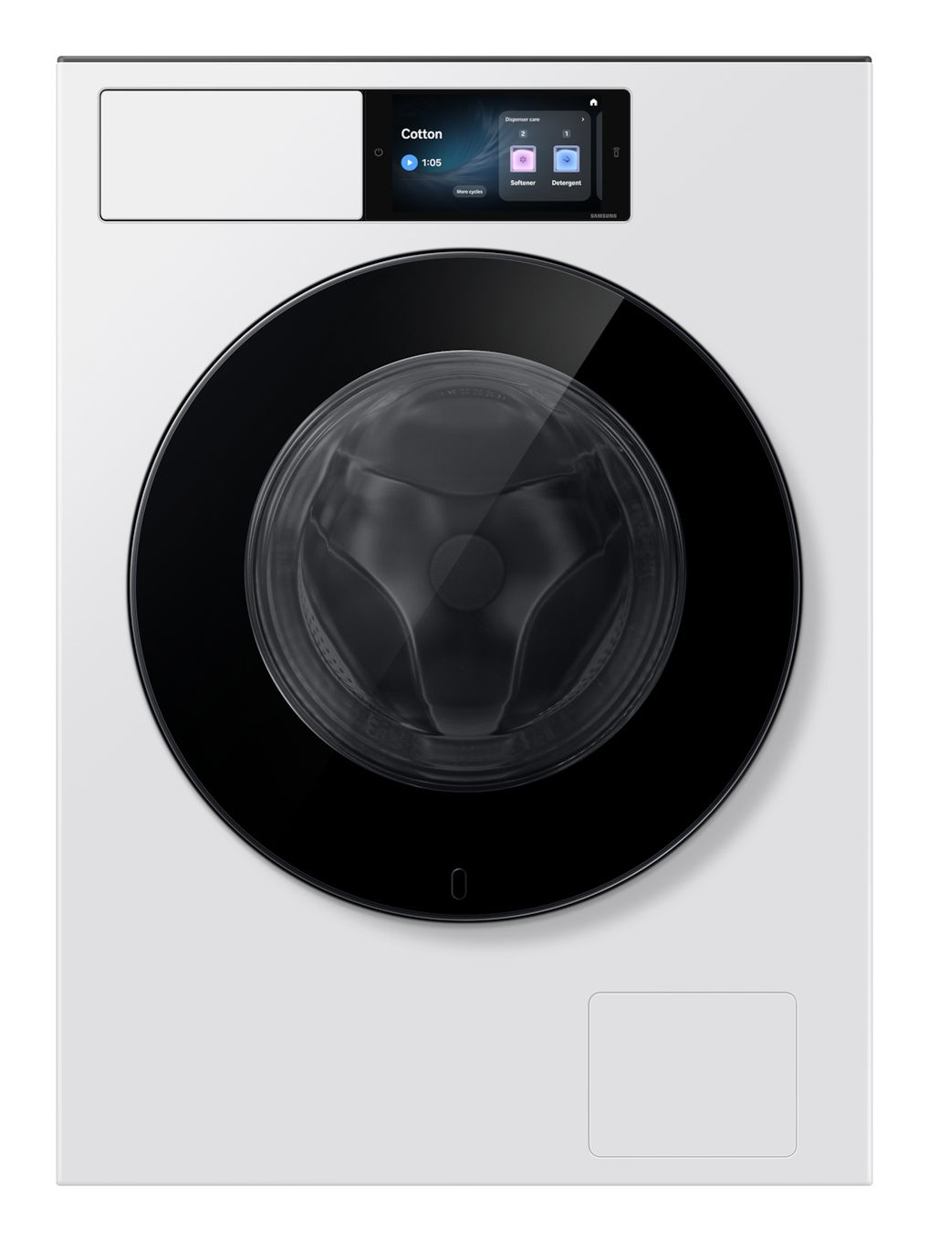 Samsung Weiß Waschmaschine "Wf90h09c4st2", Energieeffizienz: A (A-G), B:60cm H:85cm, Waschmaschinen, Großes 7" Touchdisplay So Smart Wie Dein Phone - Image 4
