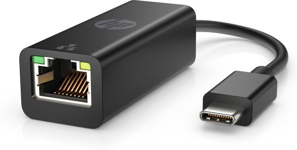 Hp Usb-C To Rj45 Adapter G2, Usb Typ-C, Rj-45, Schwarz, Haus, Windows 10, Windows 11, 180 Mm