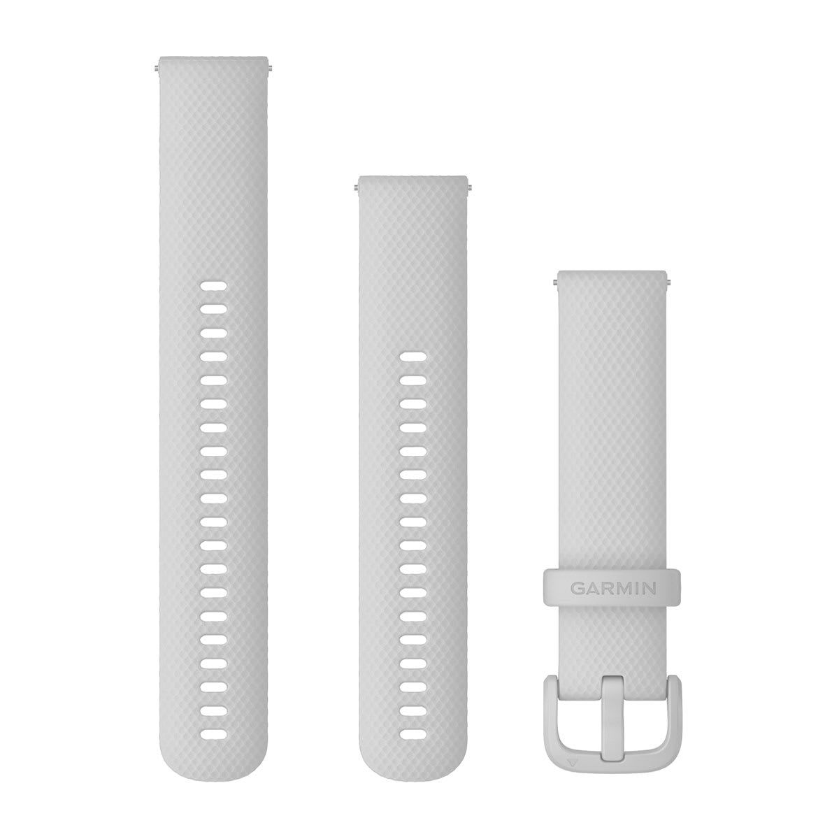 Garmin Acc, Vivomove Trend, 20Mm, Silicone, Mist Grey - Quick Release Rem.