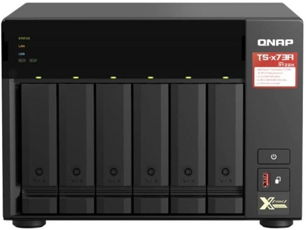 Qnap Ts-673A - Nas-Server - 6 Bays - Sata 6Gb/S - Ram 8 Gb - Gigabit Ethernet / 2.5 Gigabit Ethernet