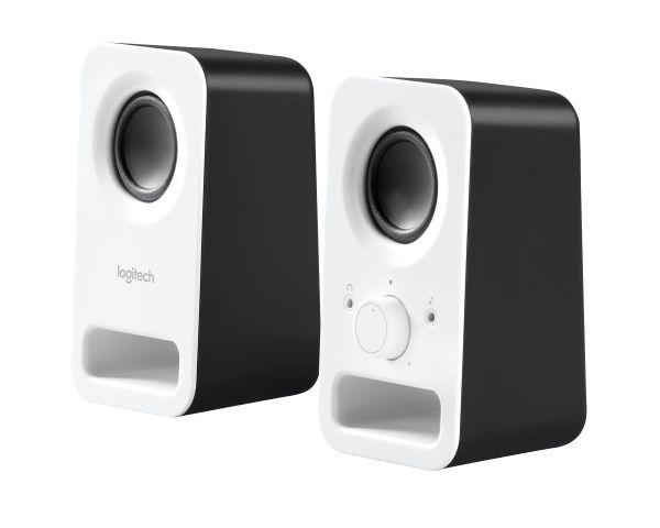 Logitech Z150, 2.0 Kanäle, Kabelgebunden, 3 W, Weiß