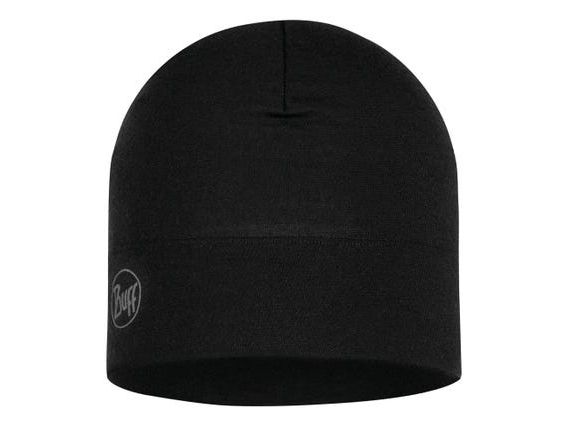 Buff Buff Buff Merino Midweight Beanie 1180069991000 Black One Size