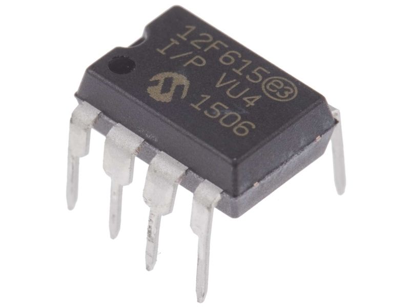 8-Bit-Mikroprozessor 12F615 Dip-8