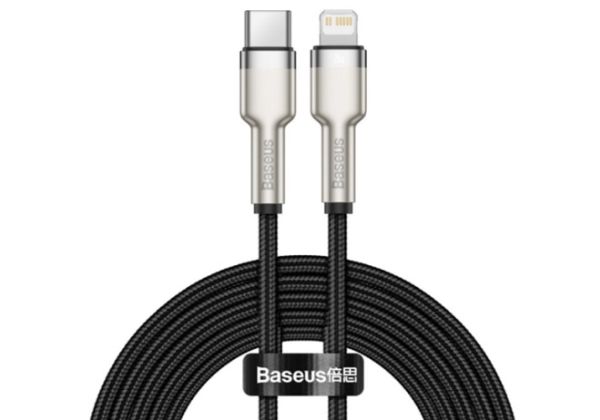 Baseus Baseus Cafule Metal Usb Cable Usb Type C - Lightning Cable 1M Catljk-A01