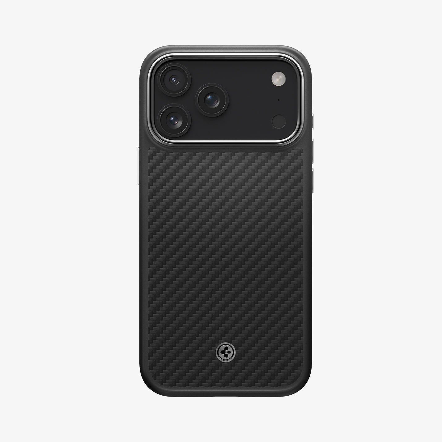 Spigen Enzo Aramid T - black silver - iPhone 17 Pro
