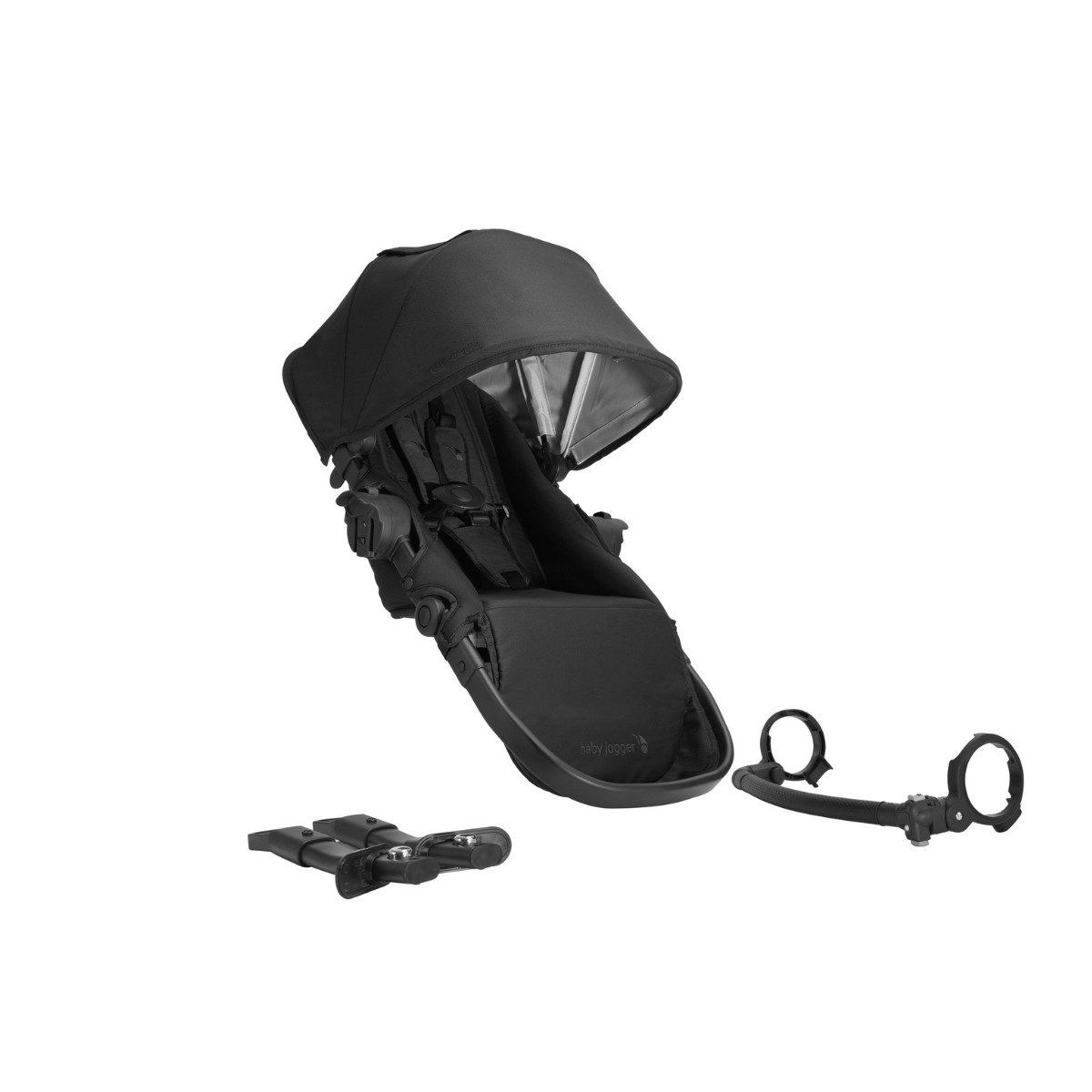 Baby Jogger City Select 2 (with Tencel) Ekstra Sæde - Lunar Black | Baby & barn - Vagnar - Sittvagn | GameStuff