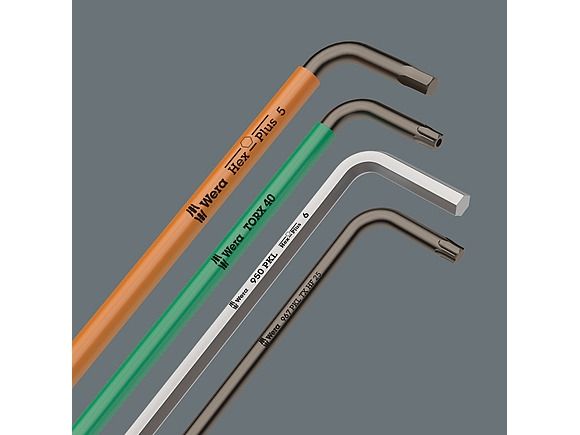 Wera 967/9 Tx Bo - L-Nøglesæt - 9 Stykker - I Holder