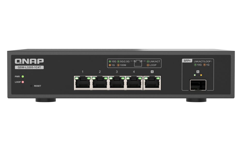 Qnap Qsw-L3205-1C4t - Usb-Adapter Lavprofil
