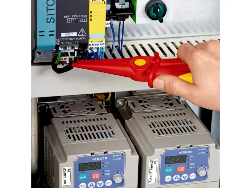 Knipex 98 62 02, Nåltänger, Plast, Plast, Röd, Gul, 220 mm, 130 g | Verktyg & Verkstad - Tänger - Flack- och Rundtång | GameStuff