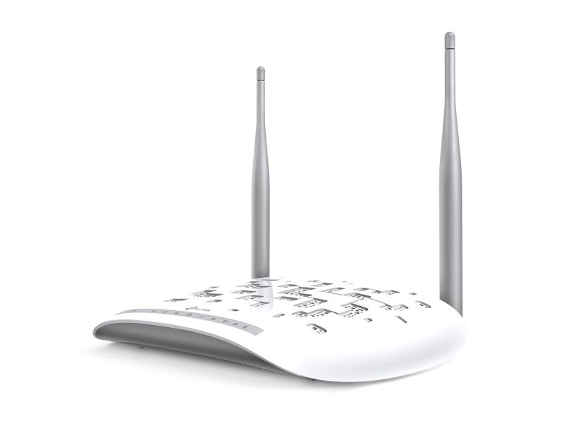 Tp-Link Td-W9970, Wi-Fi 4 (802.11N), Einzelband (2,4Ghz), Eingebauter Ethernet-Anschluss, Vdsl2, Weiß, Tabletop-Router