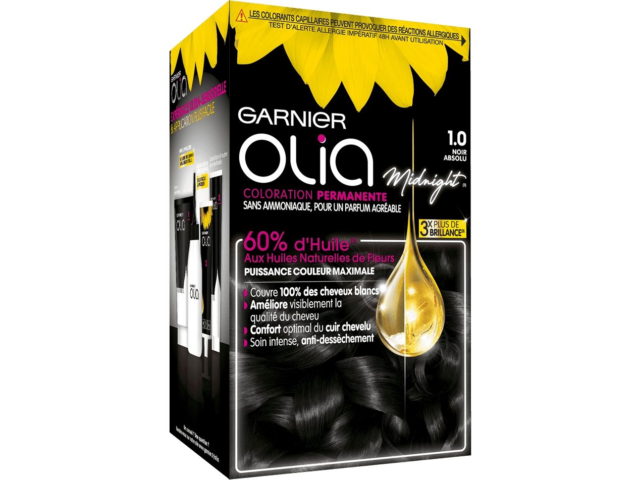 Garnier Olia Dauerhaarfarbe 10 Black Ebony
