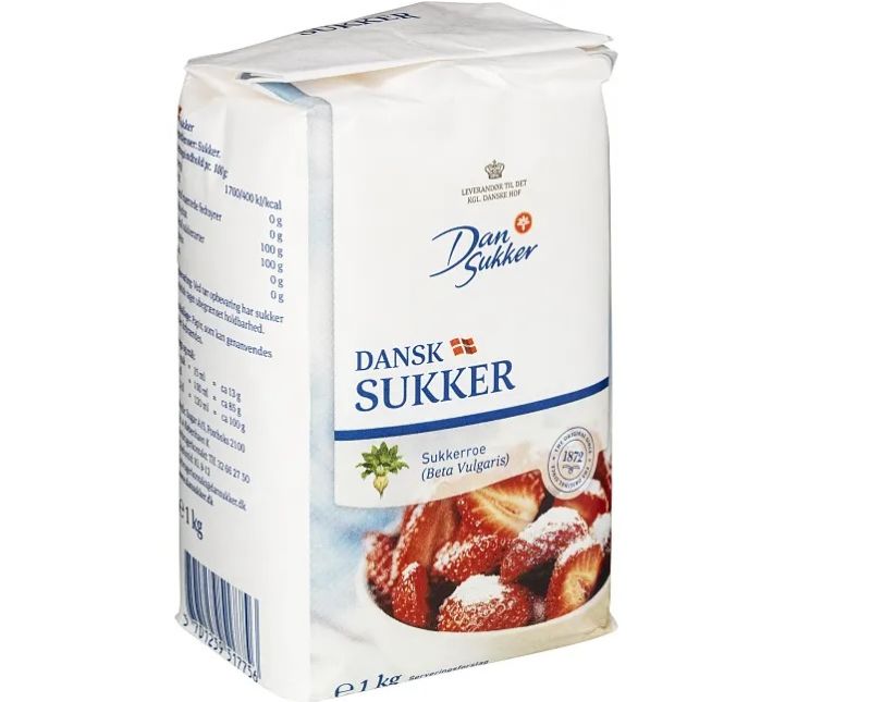 Sukker Stødt Melis 1 kg