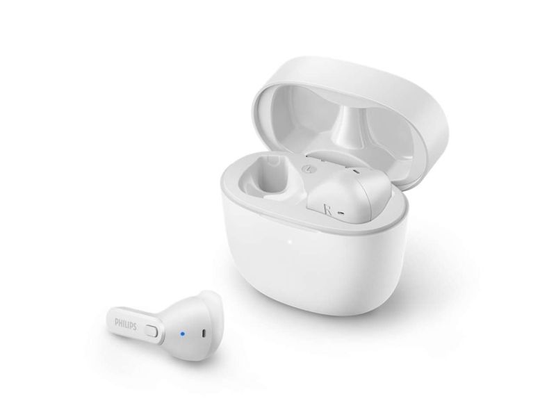 Philips Tat2236wt - Ægte Trådløse Øretelefoner Med Mik. - Ørespids - Bluetooth - Hvid