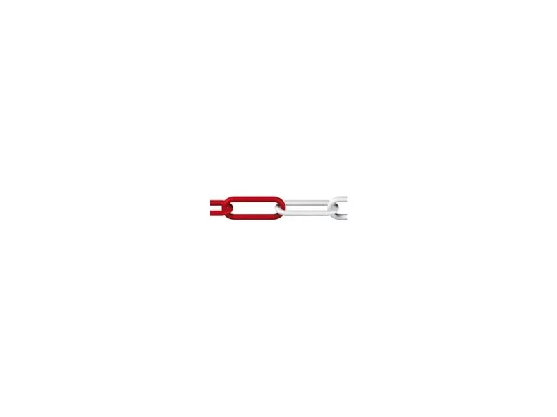 Dörner + Helmer 128954, Polyethylen (PE), 6 mm, Rød, Hvid, 25 m